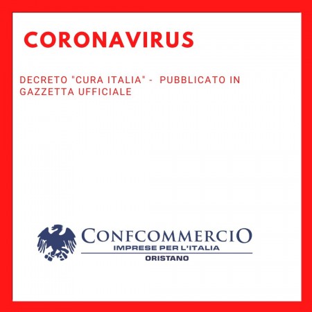 Ecco il decreto Cura Italia
