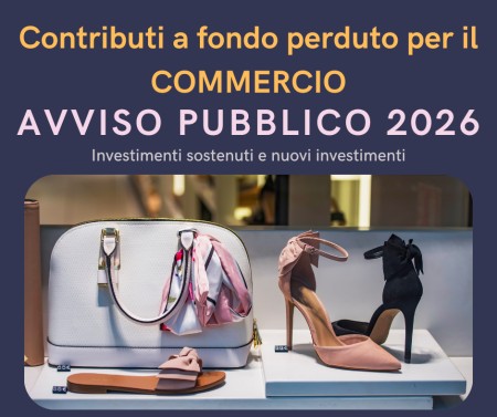 Contributi a fondo perduto per il commercio