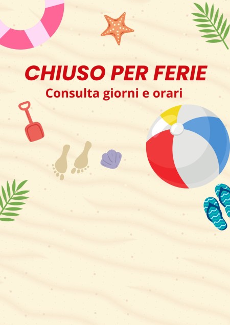 Chiusura estiva degli uffici Confcommercio Oristano e Servizi Collegati: tutte le date